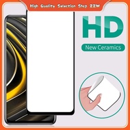 Clear full ceramics screen protector for Xiaomi Mi 9T 10T Poco X3 Pro NFC F3 M3 Redmi Note 10 9 8 7 Pro 9s 9T 9A 9C 8A tempered glass