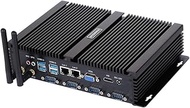 Fanless Industrial PC, Mini Computer, I5 3317U 3337U 3427U 3437U, Windows XP / 11 or Linux Ubuntu, I