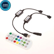 EVERTHING 1 Set RGB Colorful LED Light Strip Connector For APP Control DC USB 5V-24V Music Colorful 