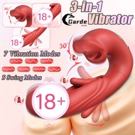 3IN1 Vibrator for Women 7Flapping &Vibrating & 5Licking Modes dilldo for women sexx real vibaration 