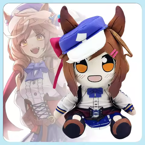 27cm New Uma Musume Pretty Derby Plush Toys Movie Stuffed Animals Cute Cartoon Soft T.M. Opera O Dol