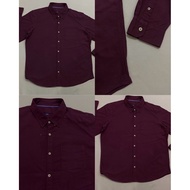 (A4680) Men's bigsize long-sleeved shirt - Liquidation