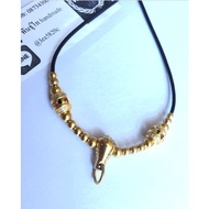 Panthai Handmade Amulet Necklace Umbrella Strap Size 2 Mm.