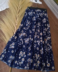 ROK PLISKET MOTIF YEJIN TERLARIS / ROK PLISKET DAISY PANJANG / ROK PLISKET MUSLIM / ROK MAXY