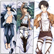 Anime Attack on Titan Dakimakura Levi Ackerman Cosplay Character Pillowcase Hugging Body Pillow Pill