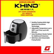 KHIND Air Fryer Oven (3L/7.7L/9.5L) ARF3000/ARF77/ARF9500