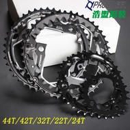 Mountain Hollow Chainring 42T/44T/32T Chainring Replacement Chainring 9-Speed 10-Speed Hollow Chainr