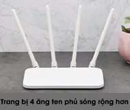 Bộ Phát Wifi Xiaomi Mi Router Gen 4A băng tần kép 2.4G & 5G băng thông 1200Mbps BH 12 tháng ( Chính