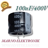 ELCO CAPASITOR 100UF 400V 100 UF 400 V 100 MIKRO MICRO KAPASITOR VOLT