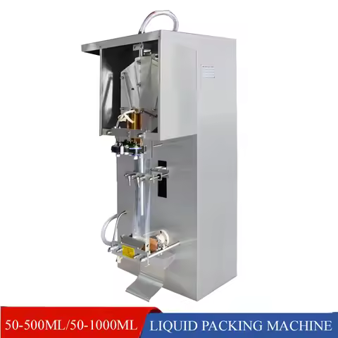 Automatic Liquid Packing Machine For Soy Sauce Vinegar Buffalo Milk Juice Edible Oil Metering Quanti