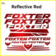 ♞FOXTER Bike Carbon Fiber Vinyl Sticker Decal for Mountain Bike Stickers  #AN#44634#35YQ6u