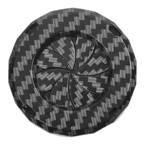 Car Decorative Ring Cover Carbon Fiber Engine Start Stop Button Cover Rotary Switch Protective Ring