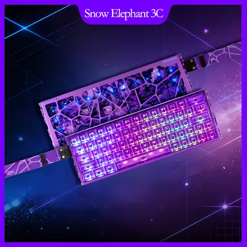 IROK MG63 Gaming Keyboard 8000HZ Full Aluminum CNC Hollow Magnetic Switch Dual MCU 0.001ms RT RGB Ba