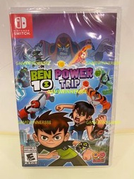 《今日快閃價》全新 Switch NS遊戲 BEN 10 威力旅程 Ben10 Power Trip 美版中英文版