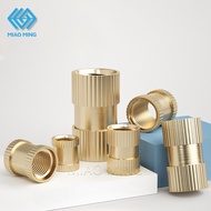 M4 M5 M6 M8 Straight Knurled Embedded Nut Heat threaded insert nut and bolt hollow screw flaring nut