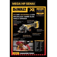 Dewalt 18V/20V MAX DCG405P2 4" Brushless Cordless Angle Grinder(2pcs 5.0 Battery with FOC item)*DCG4