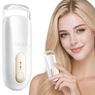 ที่ดัดขนตาไฟฟ้า ANLAN พร้อมที่ทำความร้อนเร็วแบบพกพาปรับได้และชาร์จใหม่ได้