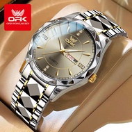 [ประกัน 1 ปี] OPK นาฬิกา ผู้ชาย แฟชั่น สายสแตนเลส แท้ ส่องสว่าง กันน้ำ นาฬิกากันน้ำ