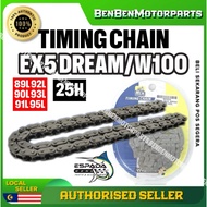 ESPADA TIMING CHAIN RACING (EX5/EX5 DREAM/EX5 CLASS 1/WAVE100) SPECIAL CUSTOM SIZE (89L,90L,91L,92L,