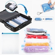 SPATT Vacuum Needed Home Luggage Travel Compression Bags Clothes Storage Bag Space Saver Bags Hand Roll Vacuum Bag
