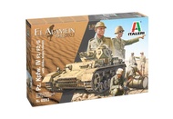 6593 Pcs. Kpfw. IV F1/F2/G El Alamein, 1:35 Scale, Model Kit, Plastic Model to Mount, Modeling, Mult