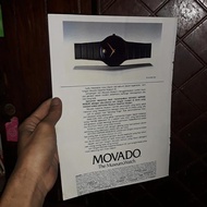 Iklan Jadul Jam Tangan Movado