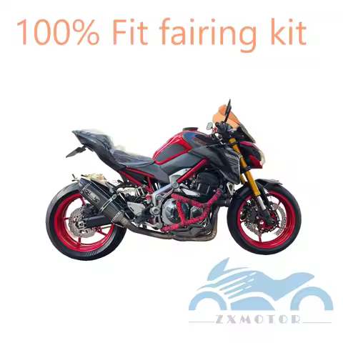 For Kawasaki Z900 2017 2018 2019 Z 900 17 18 19 red black Motorcycle Full Fairing Kit Bodywork Cowli