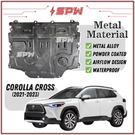 Toyota Corolla Cross (2021-2025) Lower Under Engine Cover Metal Alloy (Powder Coated) Airflow Mudpro