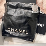 (售出❤️）全新香奈兒Chanel mini 22bag 22包 垃圾袋