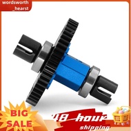 RC Car Upgrade 52T Spur Gear Assembled Center  for  1/8 4WD SLEDG RC Car Accessories Blue