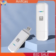 Anifcas 4G LTE USB WiFi Router 150Mbps Portable WiFi LTE USB 4G Modem for Outdoor Travel