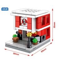 16 Style Sembo Children City Mini Street View Building Blocks House Compatible with leping Educational Toy Models