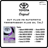 Toyota Genuine CVT Fluid FE Automatic Transmission Fluid Oil - 4L