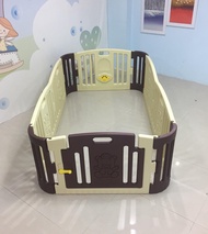 คอกกั้นเด็ก รุ่นเบบี้เมโลดี้ (มีเสียงเพลง) สีเบส ไซส์ M Eduplay (GP-8011MB-M) ผลิตและนำเข้าจากประเทศ