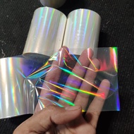 Hot stamping foil transparent hologram foil/ 1 roll