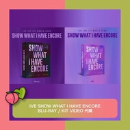 IVE - SHOW WHAT I HAVE ENCORE BLU-RAY / KIT VIDEO STARSHIP APPLEMUSIC KTOWN4U 周邊 小卡 代購