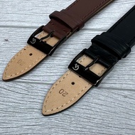 Art S12F Thin Leather Watch Strap Alexandre Christie Original Thin Leather Watch Strap Alexandre Christie Original