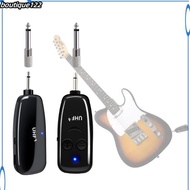 BOU Uhf Wireless Guitar System Transmitter Receiver Electric Guitar Music Audio Bluetooth-compatible Amplifier