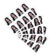 MinjiHaerinHyein Hanni One Inch ID Photo Anime Themed Collectible Figurine Accessories Suitable for