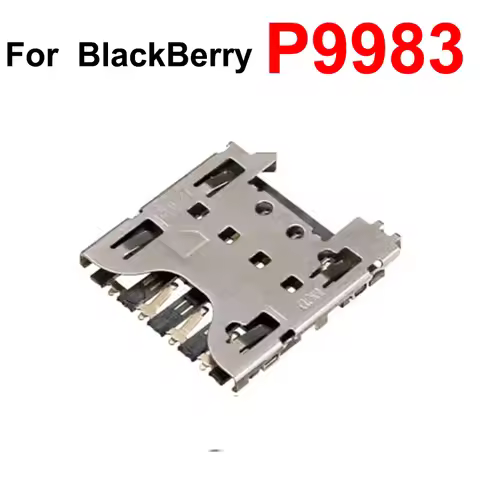 SIM Card Tray Slot For Blackberry P9983 SIM Card Socket Child SIM Reader Holder Slot Flip Replacemen