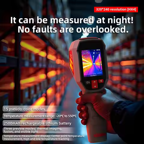 BSIDE Thermal Imager Camera Imaging Handheld -20-550C HD Resolution 240×320 PCB Pipe Inspection Fire