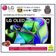 LG C3 55-inch Evo OLED 4K Smart TV OLED55C3PSA + Free Wall Mount + 3 Years LG Warranty