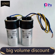 BM CBB65 10UF 500VAC Dual-Wire Automatic Washing Machine Start Capacitor