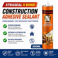 X’traseal X’Bond No Nails Construction Adhesive Sealant 300ML | Strong Bond Glue for Wood Tile Metal