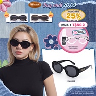 HMK Eyewear Beach Sunglasses Luxury Fashion Oval Sunglasses Polarized Anti-UV - KM8858