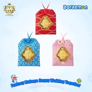 【CHOW Goldsmith】Doraemon Gold Coin Sachet Pure Gold 999（0.2g）24K Fine Gold Bar Emas Pendant