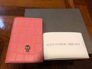 Alexander Mcqueen pink cardholer 粉紅色咭片套