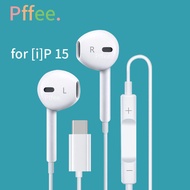 Pffee For [i] Phone 15 16 17 Earphone Lxxning Type C Super Bass Stereo 360° Surround Sound