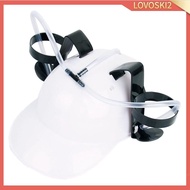 [Lovoski2] Funny Beer Drinking Hat Can Holder 1Pcs Drink Toy Beer Hat Drinking Helmet for Party Drin