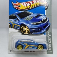 Diecast Hotwheels Car 1:64 SUBARU WRX STI